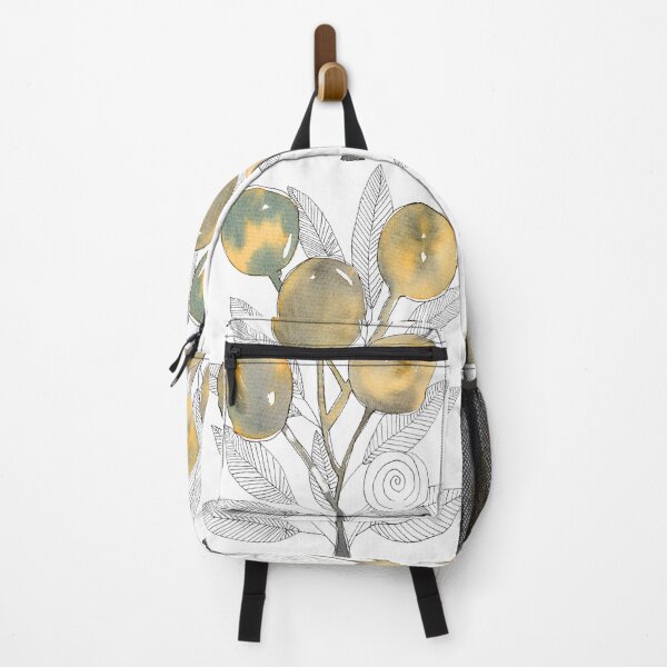 Item preview, Golden Fruit Branch: Watercolour Botanical Line Art designed and sold by ArithraStudio.