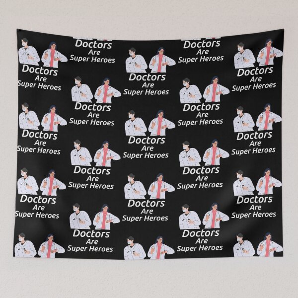 Item preview, Doctors Are Super Heroes designed and sold by BurnPrintsEP.