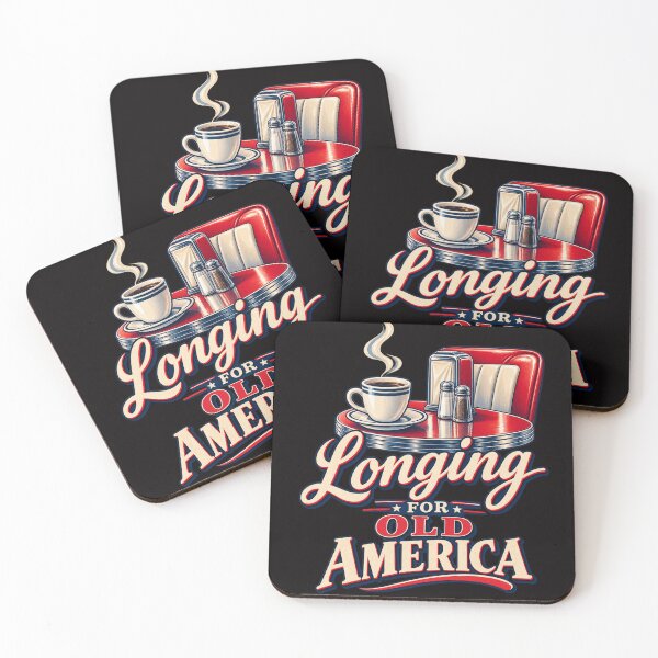 Item preview, Longing for Old America – Vintage Diner Nostalgia designed and sold by Tadeusz1.