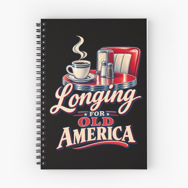 Item preview, Longing for Old America – Vintage Diner Nostalgia designed and sold by Tadeusz1.