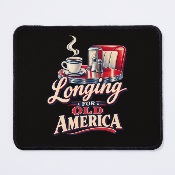 Item preview, Longing for Old America – Vintage Diner Nostalgia designed and sold by Tadeusz1.