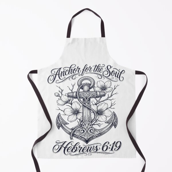 Item preview, Anchor For The Soul Hebrews 6:19 Floral Tee designed and sold by PureGritFaith.