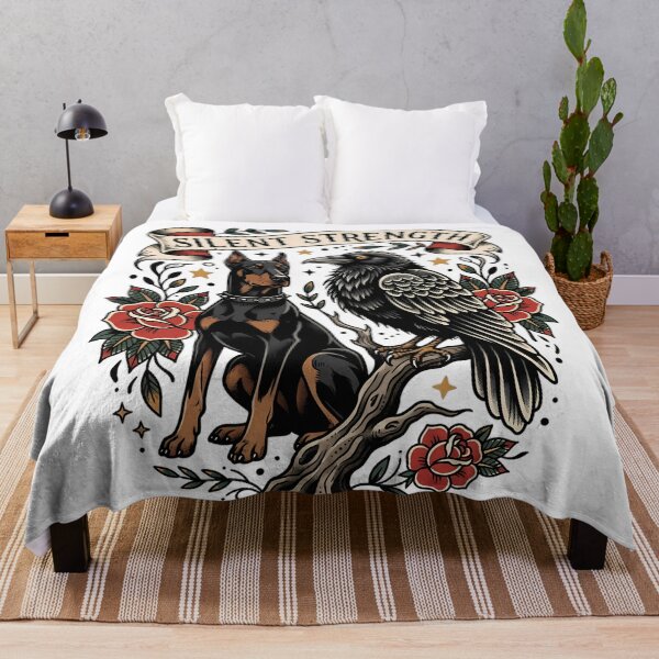 Item preview, Doberman and Raven Tattoo Design designed and sold by SHOP-Corner.