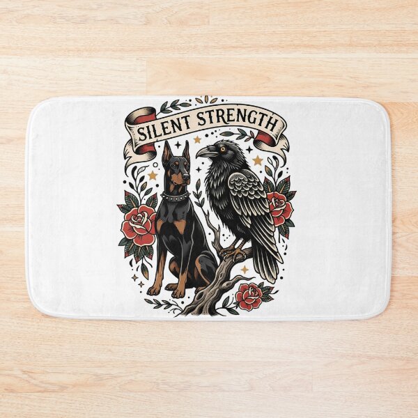 Item preview, Doberman and Raven Tattoo Design designed and sold by SHOP-Corner.