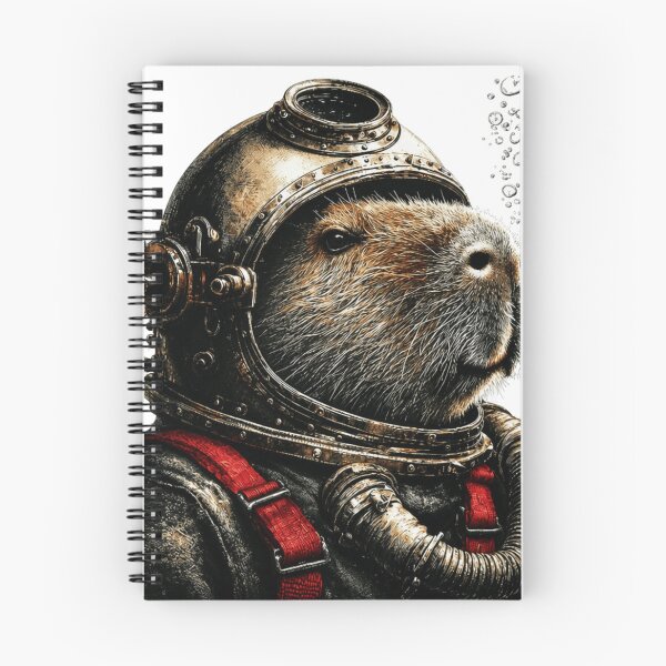Item preview, capybara vintage scuba designed and sold by PhiloDoh.