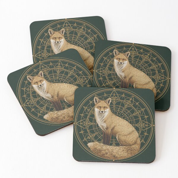 Item preview, Enchanted Fox Spirit Animal Art designed and sold by ameetlumiere.