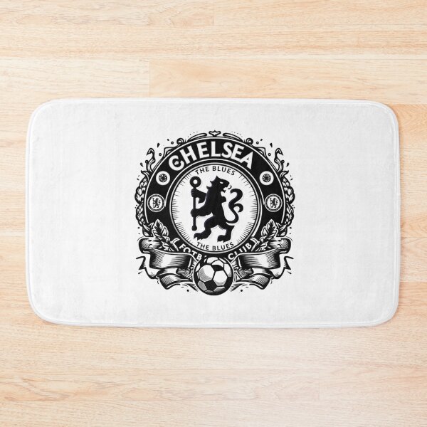 Item preview, Chelsea Football Crest Vintage Black And White Lion Emblem designed and sold by annaarthk.