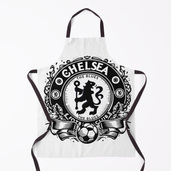 Item preview, Chelsea Football Crest Vintage Black And White Lion Emblem designed and sold by annaarthk.