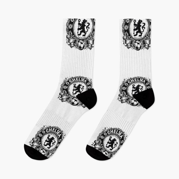 Item preview, Chelsea Football Crest Vintage Black And White Lion Emblem designed and sold by annaarthk.