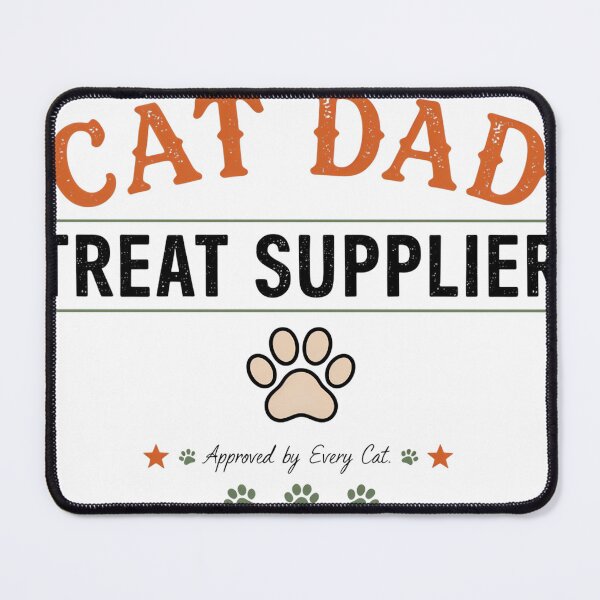 Item preview, Funny Cat Dad Treat Supplier Cat Lover Gift designed and sold by LYRA-Concepts.
