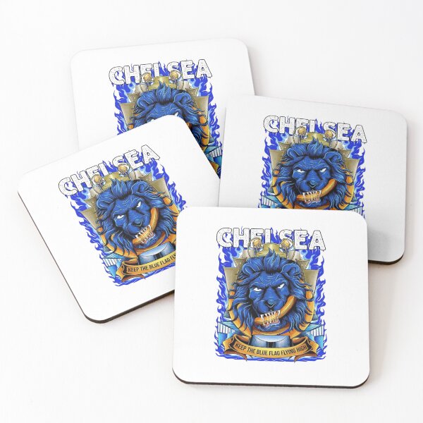 Item preview, Chelsea Blue Lion Keep The Blue Flag Flying High Football Art designed and sold by annaarthk.