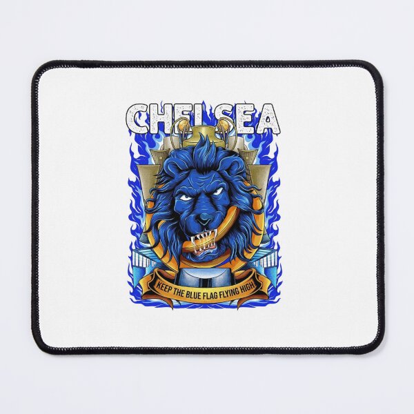 Item preview, Chelsea Blue Lion Keep The Blue Flag Flying High Football Art designed and sold by annaarthk.