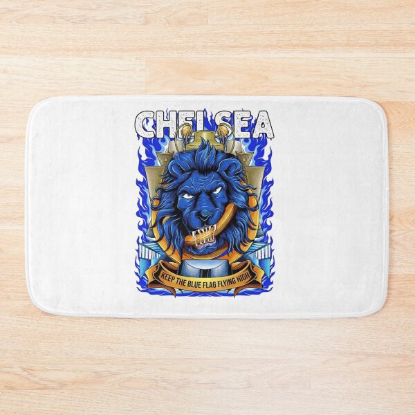 Item preview, Chelsea Blue Lion Keep The Blue Flag Flying High Football Art designed and sold by annaarthk.