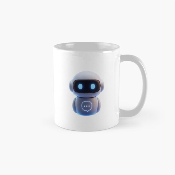 Item preview, Cute Little AI Robot Tech Art designed and sold by Pawfect Vibes Hub.