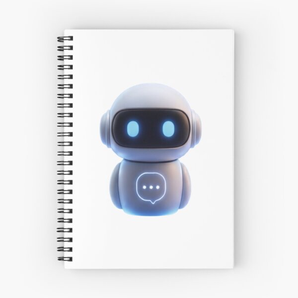 Item preview, Cute Little AI Robot Tech Art designed and sold by Pawfect Vibes Hub.