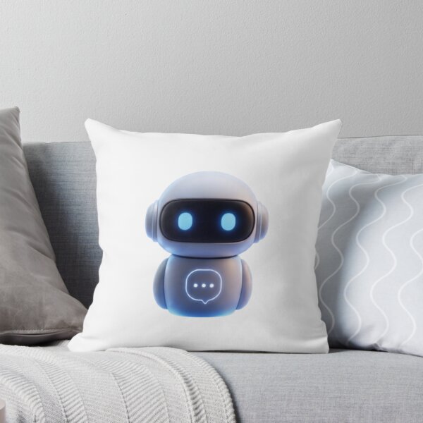 Item preview, Cute Little AI Robot Tech Art designed and sold by Pawfect Vibes Hub.