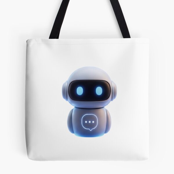 Item preview, Cute Little AI Robot Tech Art designed and sold by Pawfect Vibes Hub.