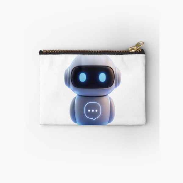 Item preview, Cute Little AI Robot Tech Art designed and sold by Pawfect Vibes Hub.