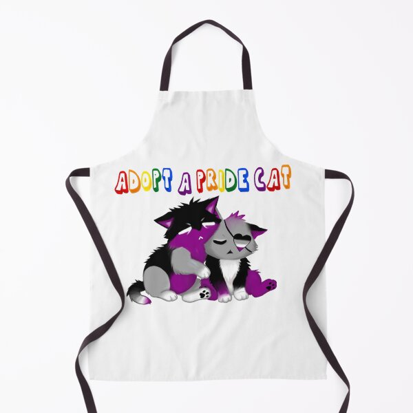Item preview, Adopt A Pride Cat — Asexual designed and sold by HistoryHounds.