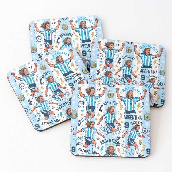 Item preview, Legendary Argentine Striker Number 9 Soccer Pattern designed and sold by ART ATTACK ZONE.
