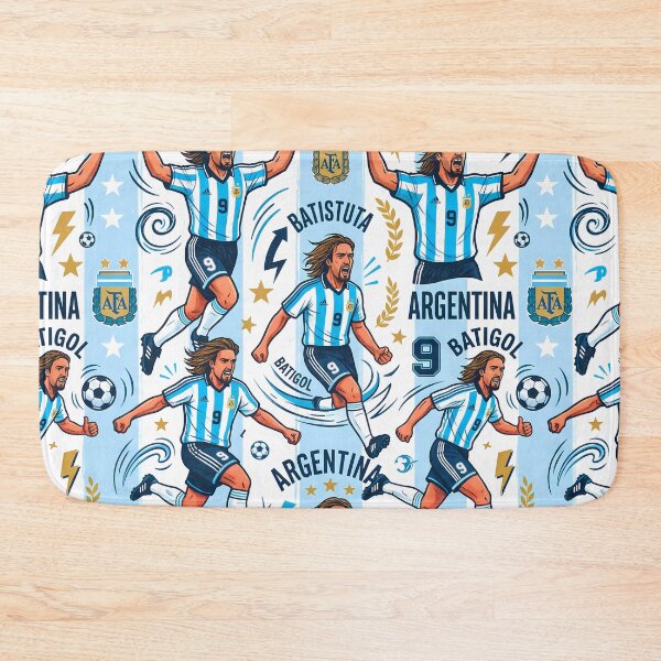 Item preview, Legendary Argentine Striker Number 9 Soccer Pattern designed and sold by ART ATTACK ZONE.