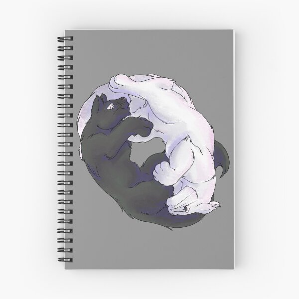 Item preview, Ying Yang Kitties - White & Black designed and sold by AstralRavens.