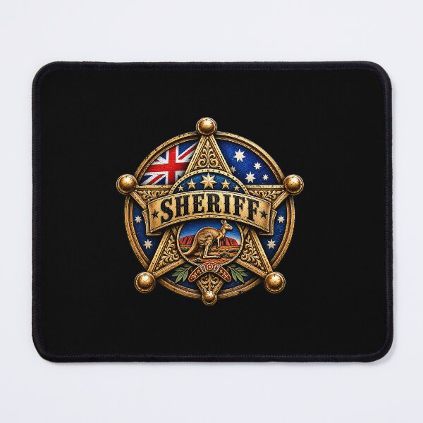 Item preview, Australian Sheriff Badge designed and sold by reanacreations.