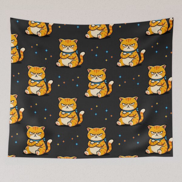 Item preview, I'm Not Angry - grumpy cat designed and sold by StellarBees.