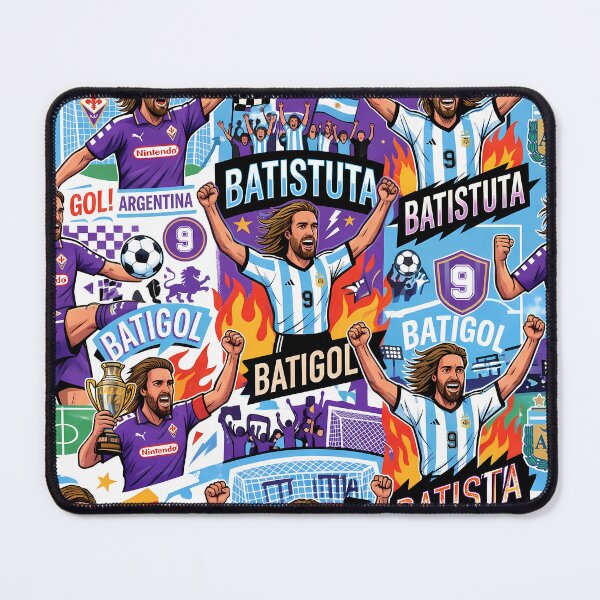 Item preview, Batigol Legendary Argentine Striker Number 9 Soccer Pattern designed and sold by ART ATTACK ZONE.