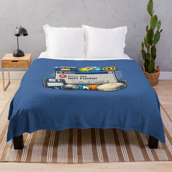 Item preview, Error 404 – Retro Tech Nostalgia designed and sold by Dew Drop Designs.