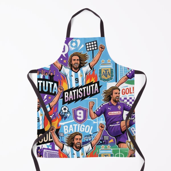 Item preview, Batigol Legendary Argentine Striker Number 9 Soccer Pattern designed and sold by ART ATTACK ZONE.