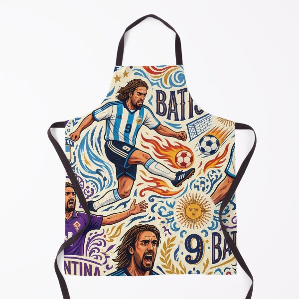 Item preview, Argentina Legendary Argentine Striker Number 9 Soccer Pattern designed and sold by ART ATTACK ZONE.