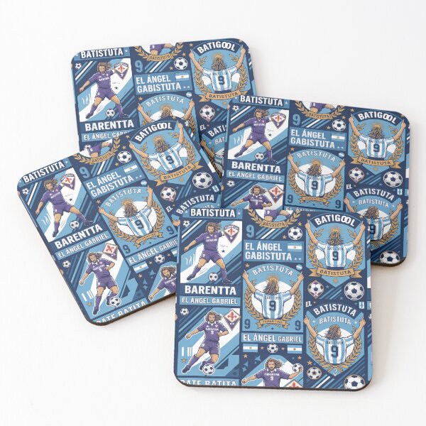 Item preview, Bati Legendary Argentine Striker Number 9 Soccer Pattern designed and sold by ART ATTACK ZONE.