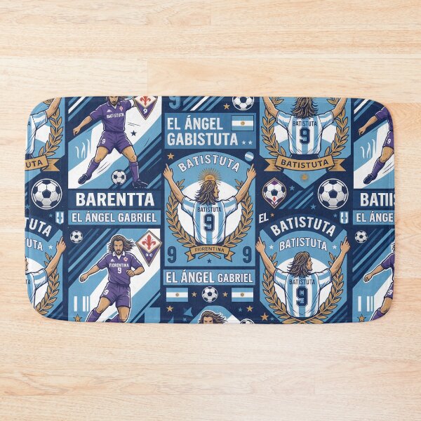Item preview, Bati Legendary Argentine Striker Number 9 Soccer Pattern designed and sold by ART ATTACK ZONE.