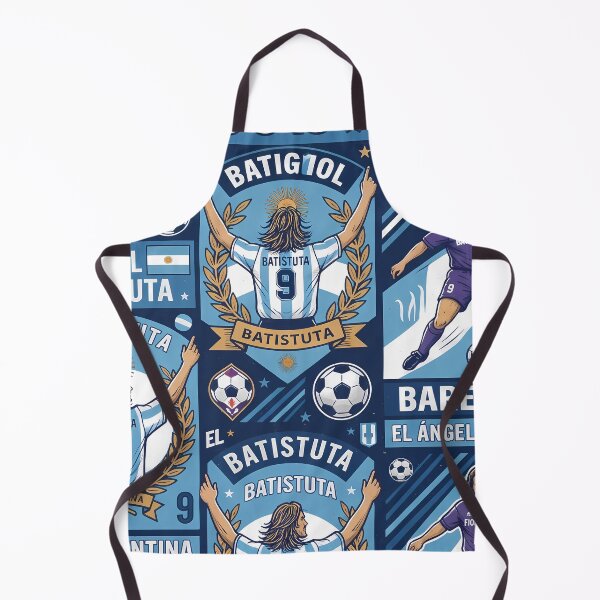 Item preview, Bati Legendary Argentine Striker Number 9 Soccer Pattern designed and sold by ART ATTACK ZONE.