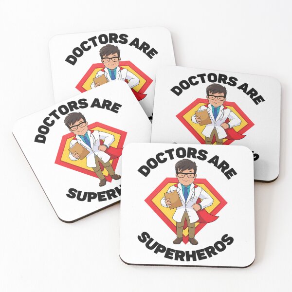 Item preview, Doctors Are Super Heroes designed and sold by BurnPrintsEP.