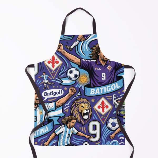 Item preview, Lyon Legendary Argentine Striker Number 9 Soccer Pattern designed and sold by ART ATTACK ZONE.