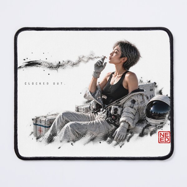 Item preview, Off Duty Astronaut with Zero Gravity Ink designed and sold by Neo Edo Studio.