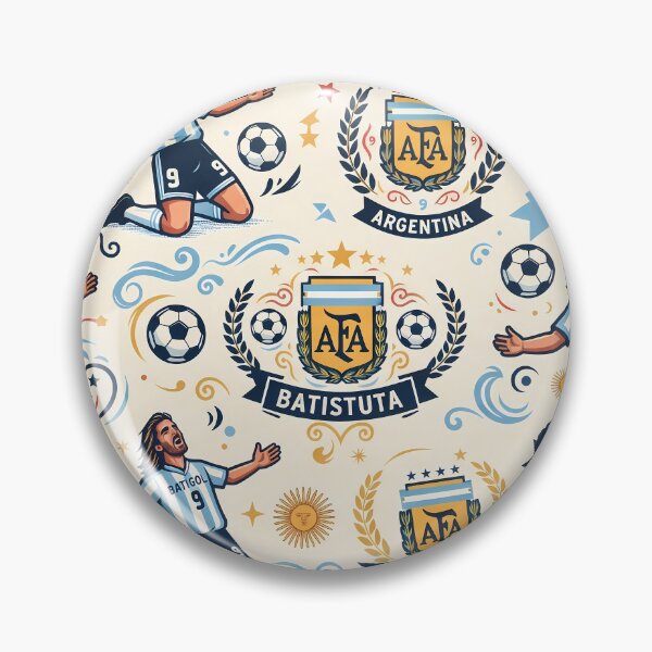 Item preview, Futbol Legendary Argentine Striker Number 9 Soccer Pattern designed and sold by ART ATTACK ZONE.