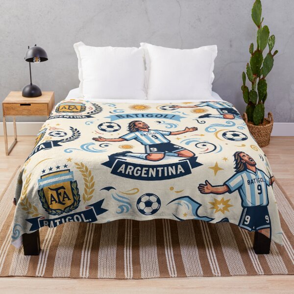 Item preview, Futbol Legendary Argentine Striker Number 9 Soccer Pattern designed and sold by ART ATTACK ZONE.