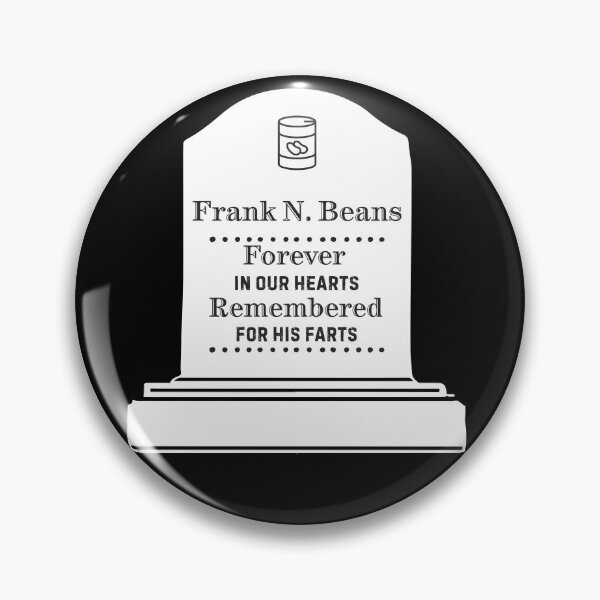 Item preview, Funny Grave Tombstone ‘Frank N. Beans’ – Dark Humor Farts designed and sold by SunandShade.