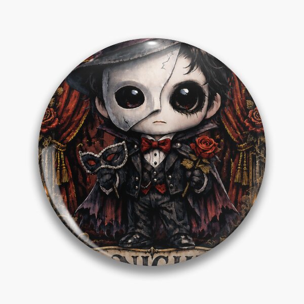 Item preview, A Night at the Boo-pera - Cute Gothic Masquerade Ghost designed and sold by Kromia.