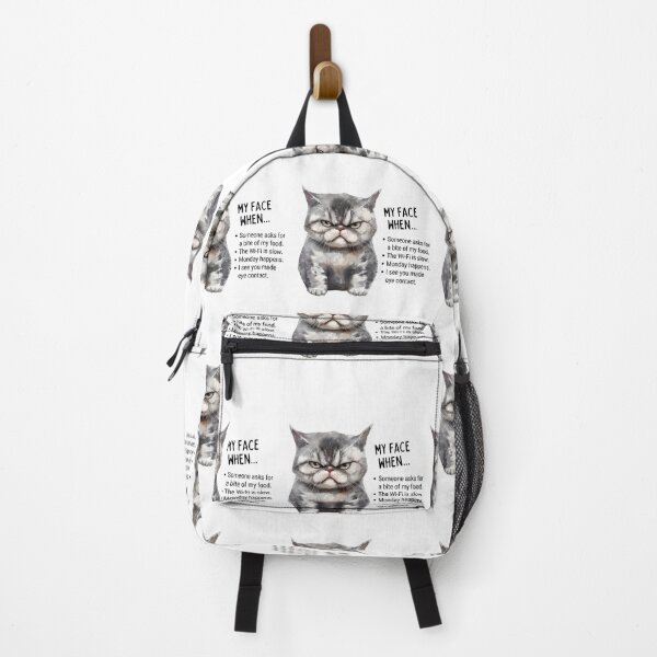 Item preview, Grumpy Cat My Face When Funny Meme Watercolor designed and sold by Sitred123.