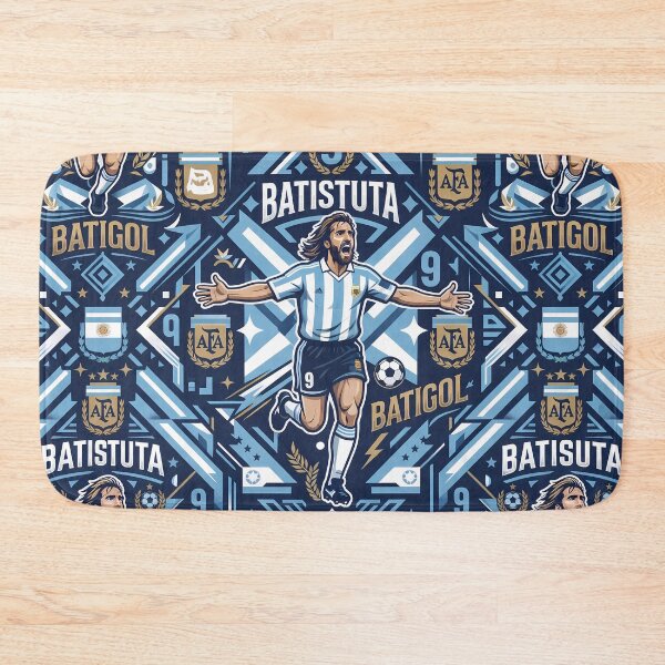 Item preview, Goal Legendary Argentine Striker Number 9 Soccer Pattern designed and sold by ART ATTACK ZONE.