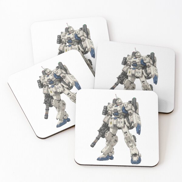 Aperçu de l'œuvre RX-79(G) Ez8 Custom - 8e équipe MS - Art mécha dynamique créée et vendue par 3DJIN.