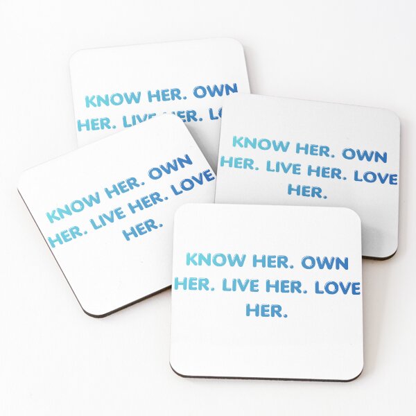 Item preview, Know HER. Own HER. Live HER. Love HER. designed and sold by MissLotusStudio.