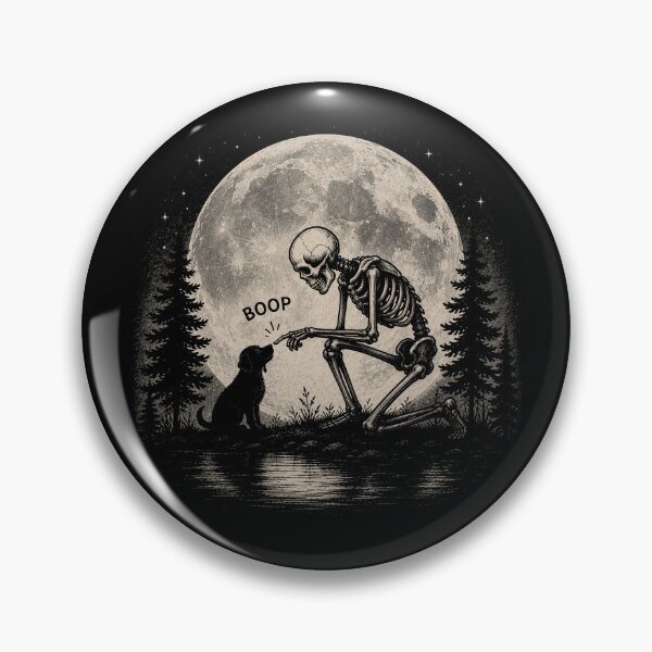 Item preview, skeleton Boop Dog Retro Funny Meme Dog Lovers designed and sold by Kladhadredo.