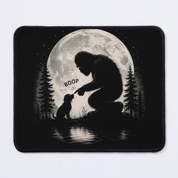Item preview, Bigfoot Boop Dog Retro Funny Sasquatch Meme Dog Lovers designed and sold by Kladhadredo.