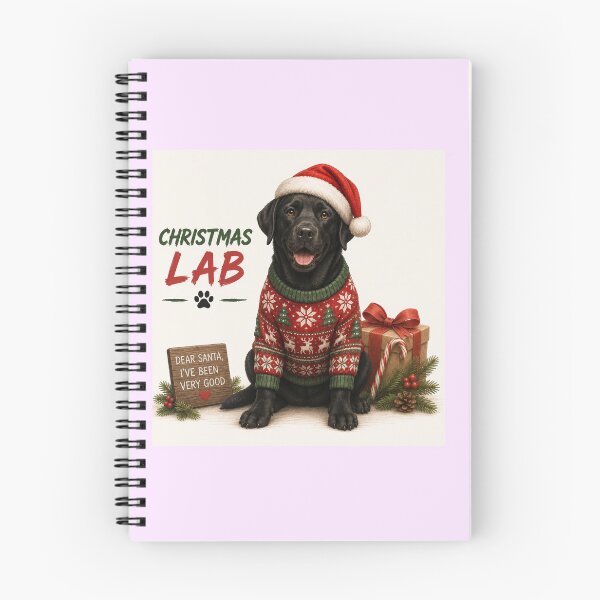 Item preview, Christmas Lab – Christmas Labrador designed and sold by Goodthingstree.