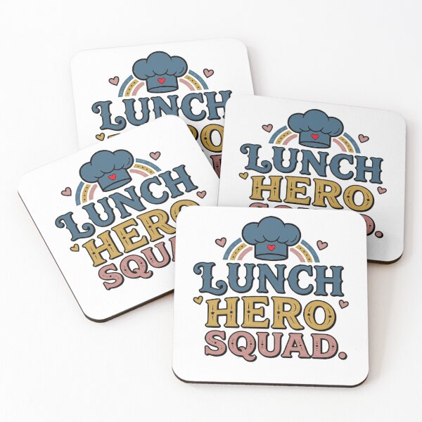 Item preview, school lunch hero squad funny cafeteria crew designed and sold by ArtDesignTp.